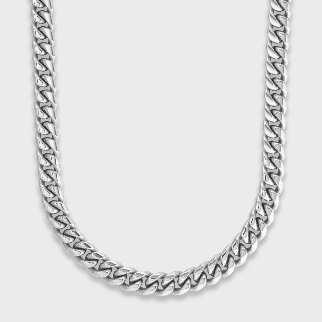 Cuban Link Chain (Silver) - 8mm – Imperium