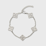 Clover Royale Bracelet (Silver)