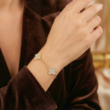 Clover Royale Bracelet (Gold)