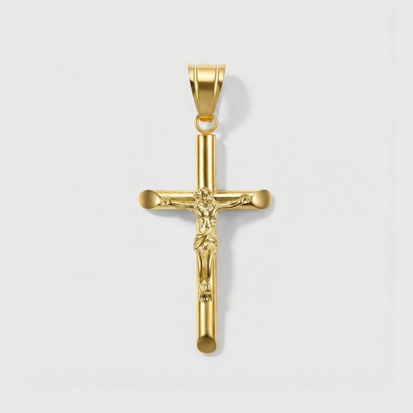 Crucifix Pendant (Gold)