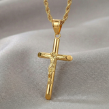 Crucifix Pendant (Gold)