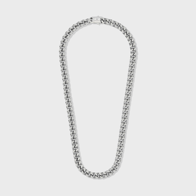 Cuban Link Chain (Silver) - 10mm