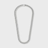 Cuban Link Chain (Silver) - 12mm