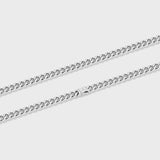 Women's Cuban 5mm + Rope 4mm Stack (Silver)