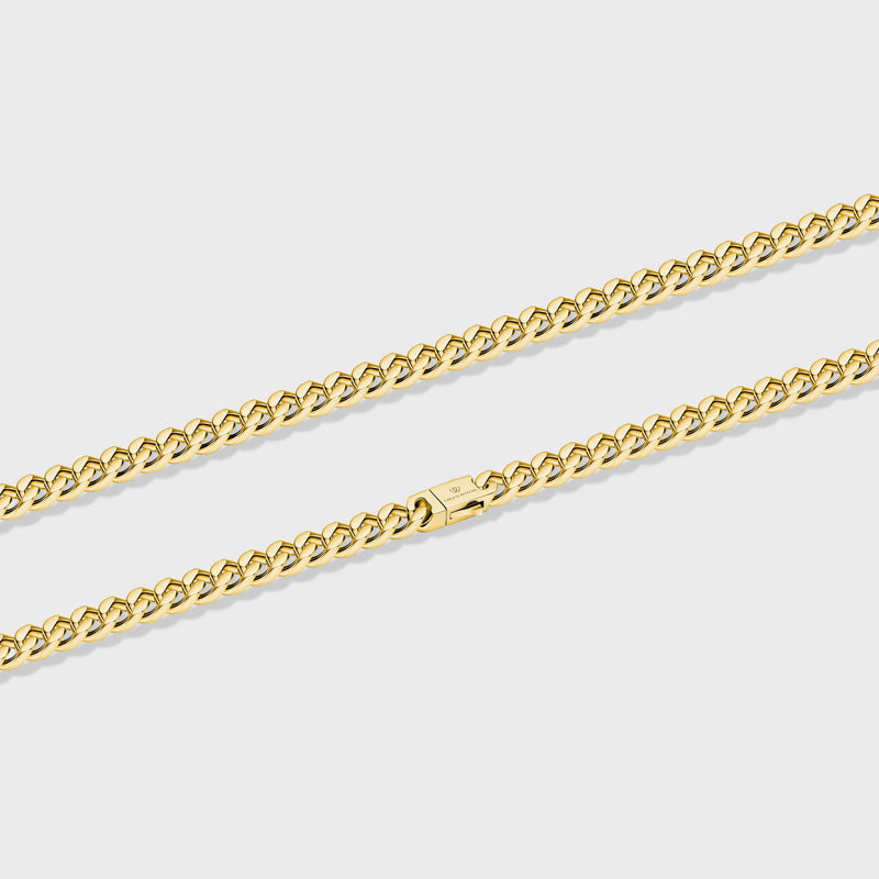 Women's Cuban Chain (Gold) - 5mm