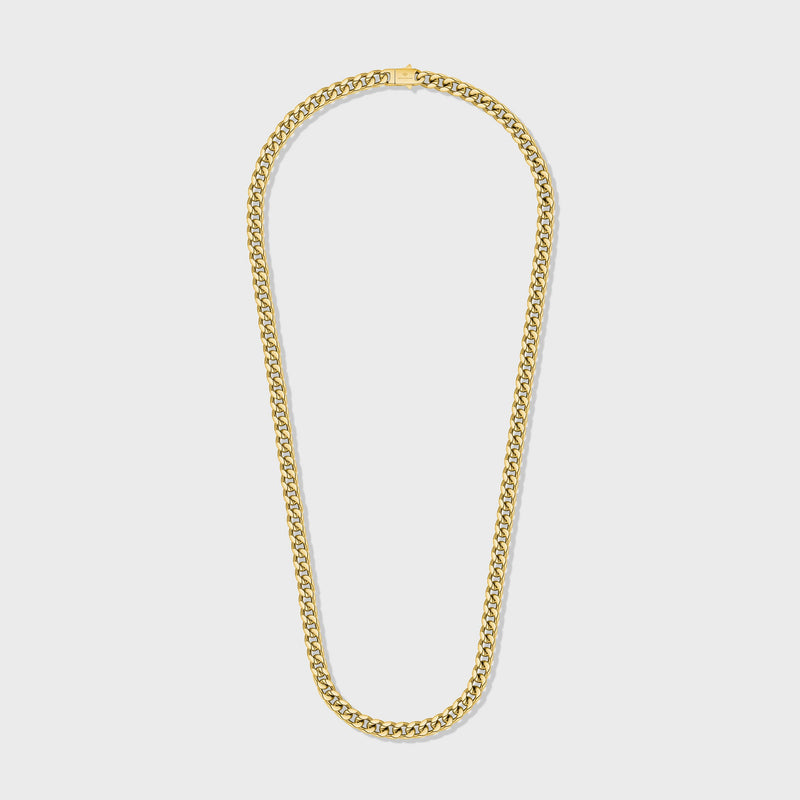 Women's Cuban Chain (Gold) - 5mm