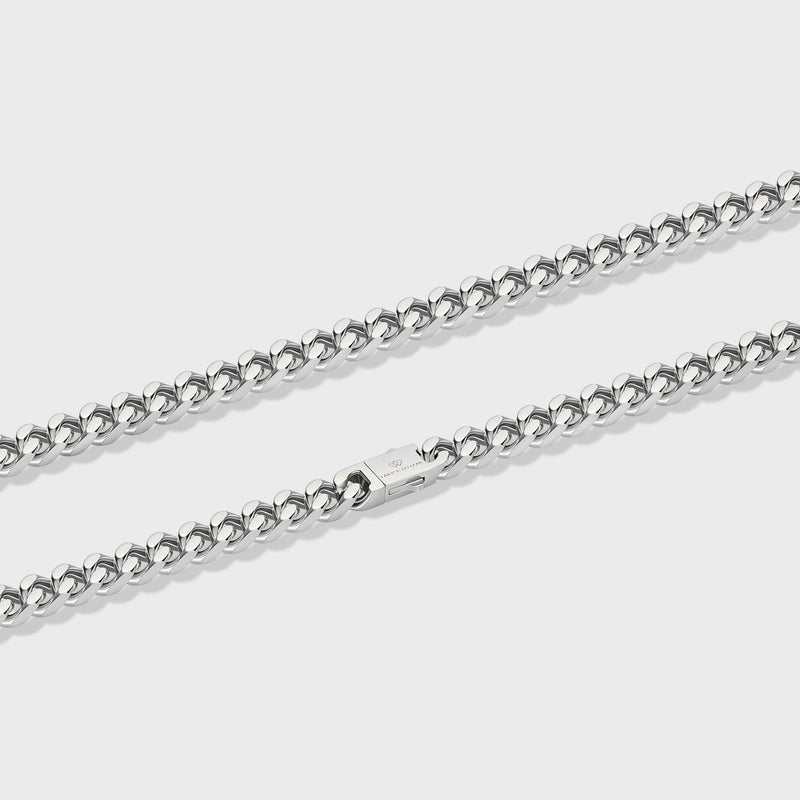 Women's Cuban Chain (Silver) - 8mm