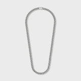 Cuban Link Chain (Silver) - 8mm