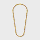 Women's Cuban Chain (Gold) - 8mm