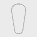 Iced Cuban Chain (Silver) - 8mm