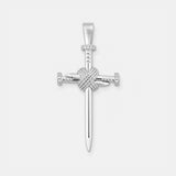 Nail Cross Pendant (Silver)