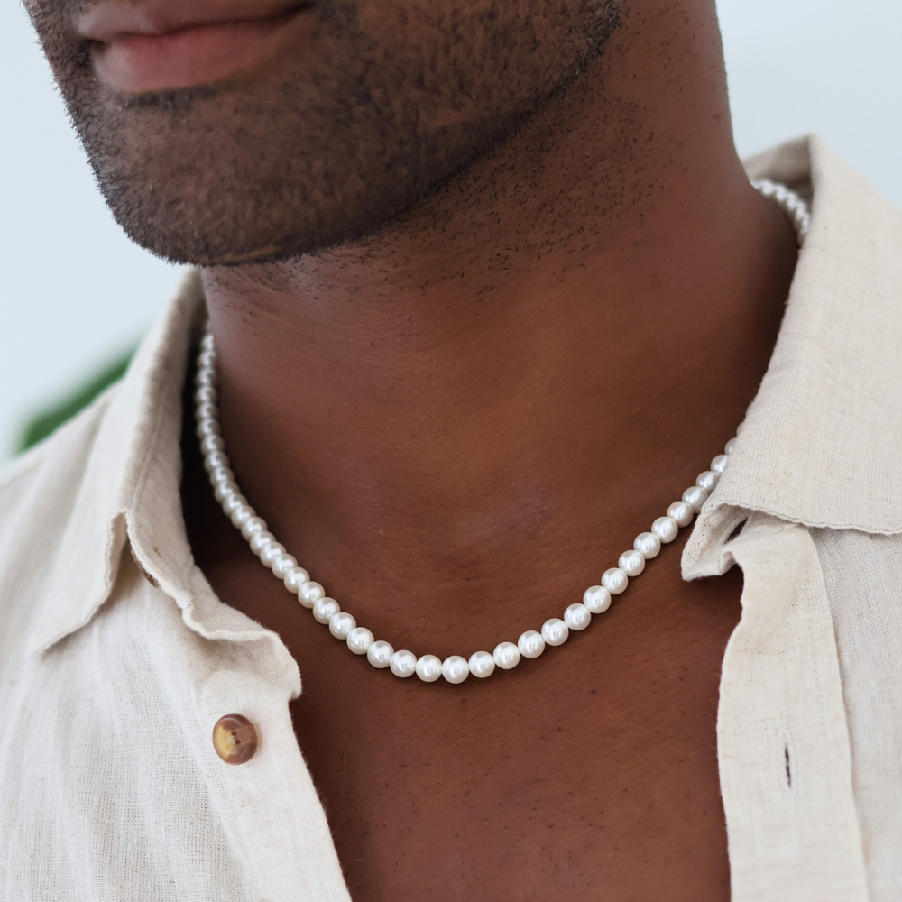 【Monday Edition】EVERYDAY PEARL NECKLACE 6MM Monday Edition】EVERYDAY PEARL NECKLACE 6MM (Monday Edition