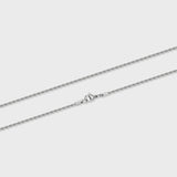 Rope Chain (Silver) - 2mm