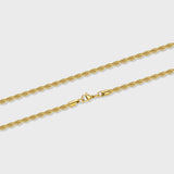 Rope Chain (Gold) - 4mm