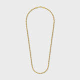 Rope Chain (Gold) - 4mm