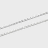 Women's Tennis Chain (Silver) - 3mm