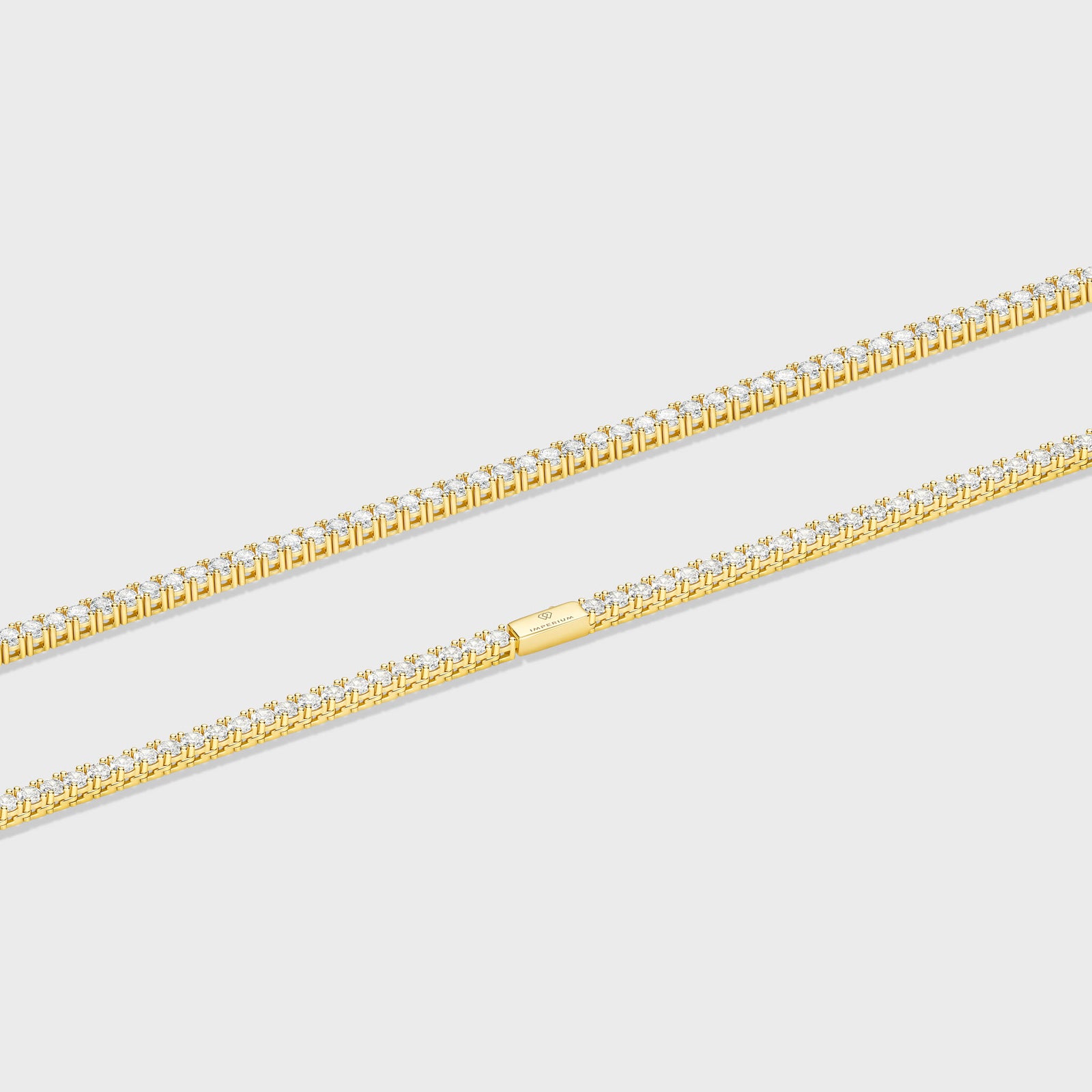 Tennis Chain (Gold) - 3mm – Imperium