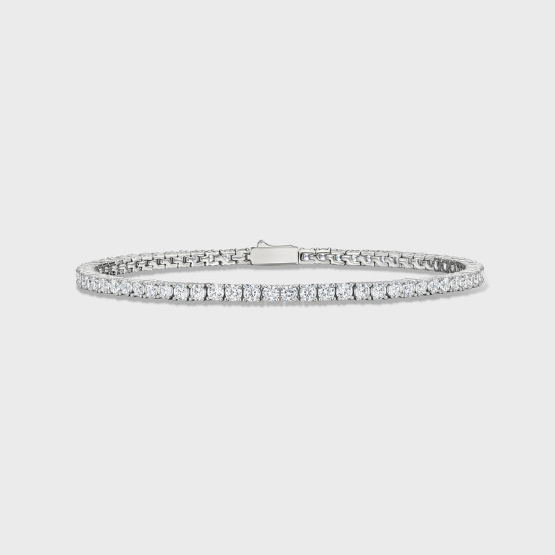 Tennis Bracelet (Silver) - 3mm