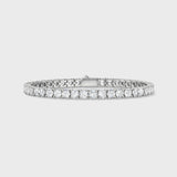 Women's Tennis Bracelet (Silver) - 5mm