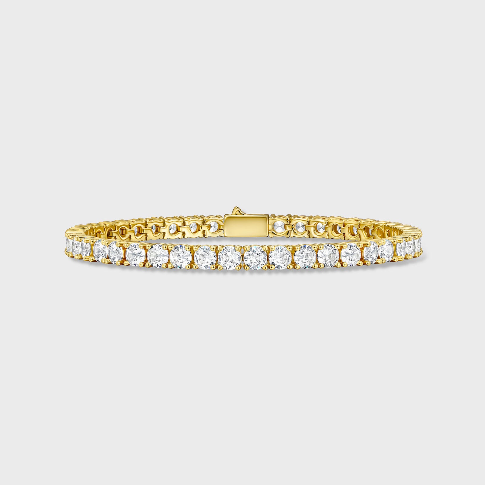 Tennis Bracelet (Gold) - 5mm – Imperium