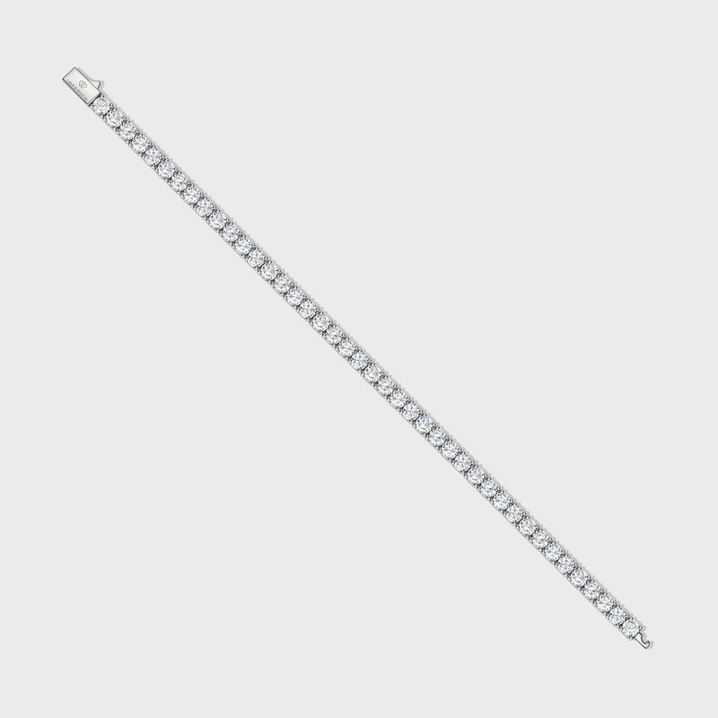 Women's Tennis Bracelet (Silver) - 5mm