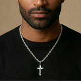 Jesus Cross Pendant (Silver)