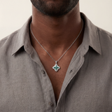 Green Clover Icon Pendant