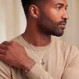 Red Clover Icon Pendant + Bracelet + Earrings