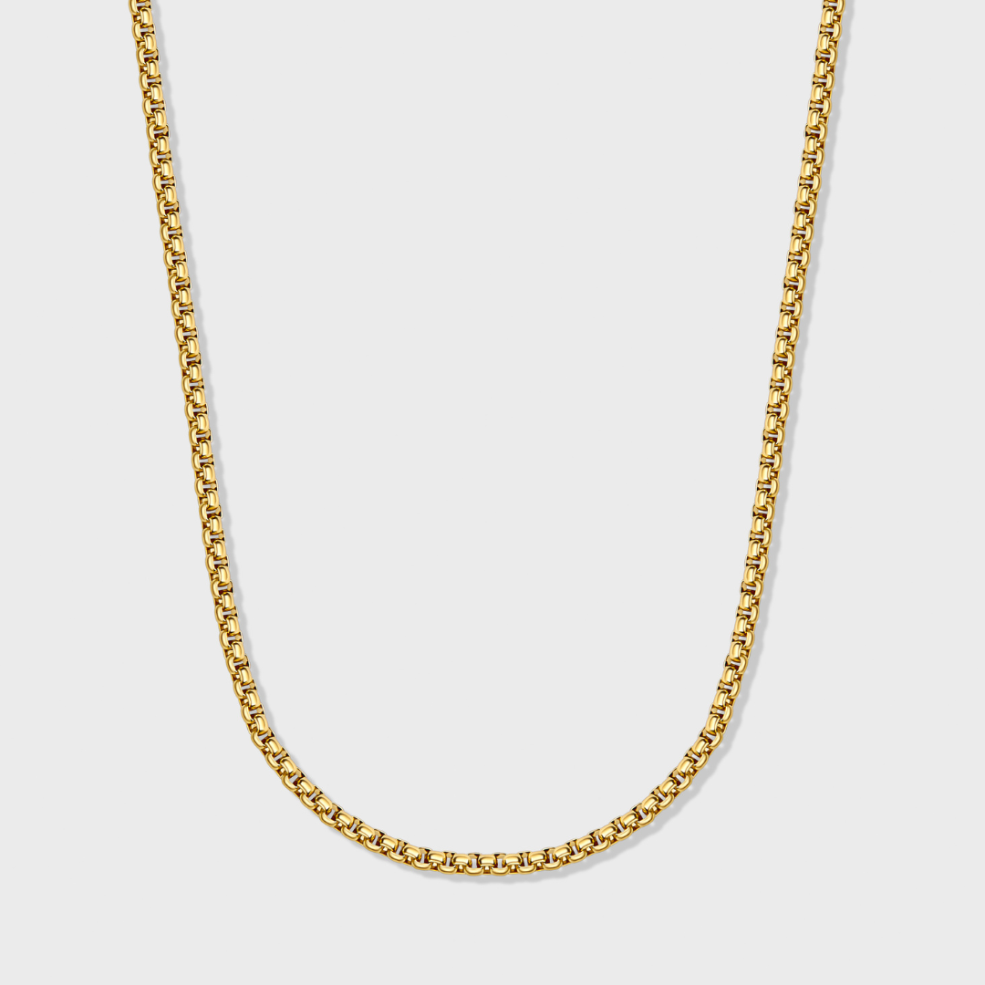 Round Box Chain (Gold) - 3mm – Imperium