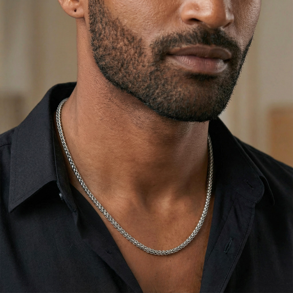 Wheat Chain (Silver) - 4mm