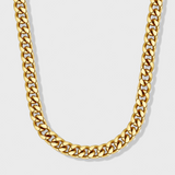 Women's Cuban Chain (Gold) - 8mm