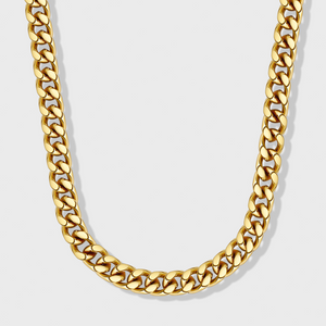 Cuban Link Chain (Gold) - 8mm