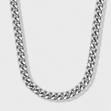 Cuban Link Chain (Silver) - 8mm