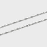 Women's Franco Chain (Silver) - 3mm