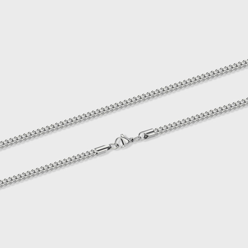 Women's Franco Chain (Silver) - 3mm