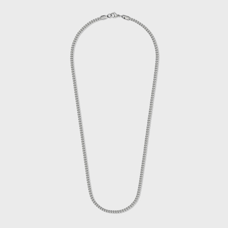 Women's Franco Chain (Silver) - 3mm