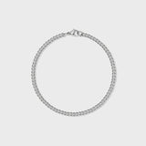 Micro Cuban Bracelet (Silver)