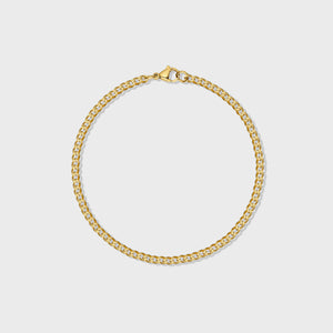 Micro Cuban Bracelet (Gold)
