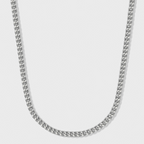 Franco Chain + Bracelet (Silver) - 3mm