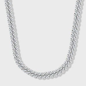 Iced Cuban Chain (Silver) - 8mm