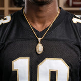 Football Pendant (Gold)