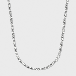 Micro Cuban Link Chain (Silver)