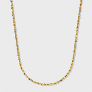 Rope Chain (Gold) - 2mm