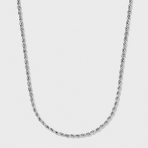 Rope Chain (Silver) - 2mm