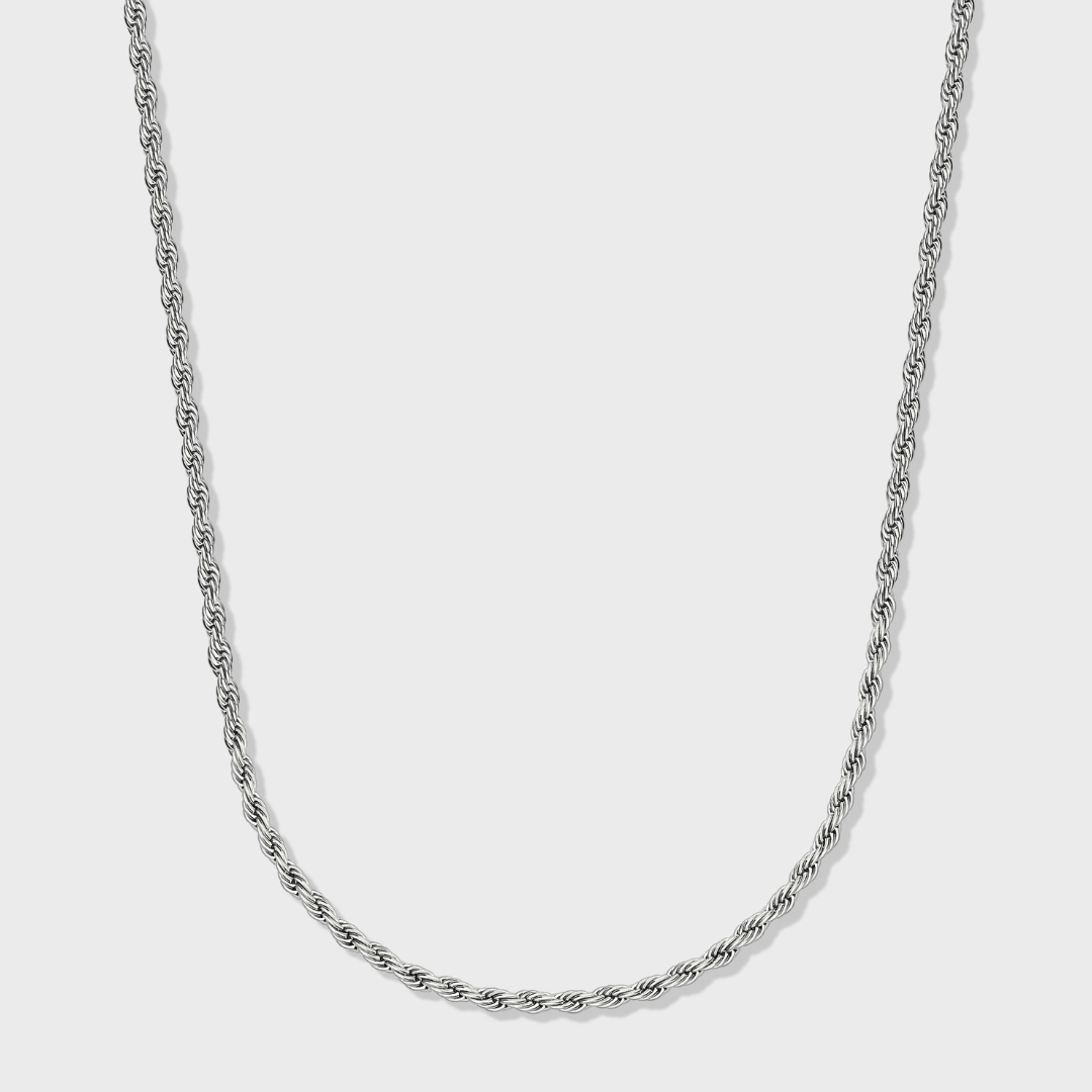 Women's Rope Chain (Silver) - 2mm – Imperium