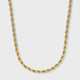 Rope Chain (Gold) - 4mm