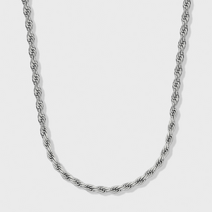 Rope Chain (Silver) - 4mm