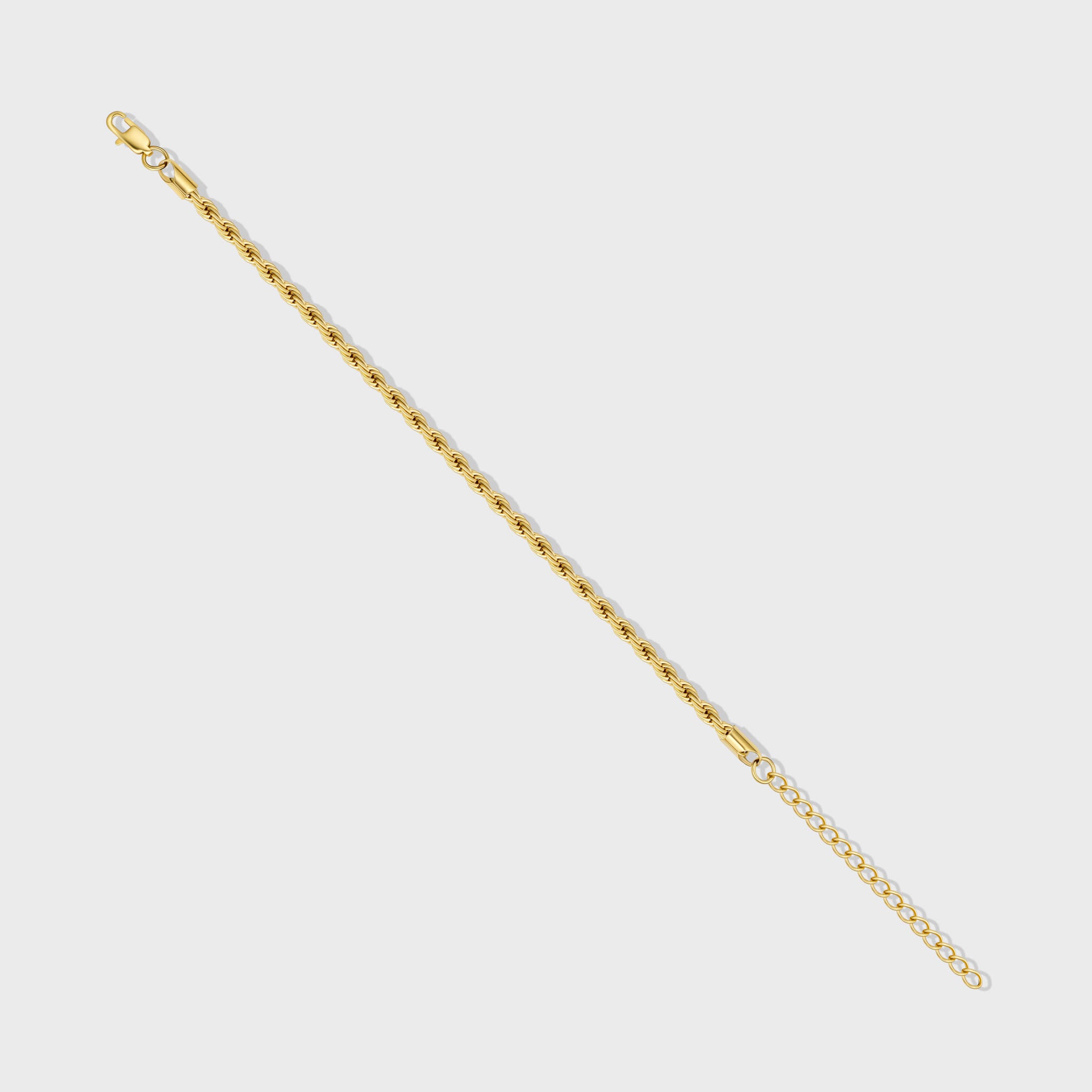 Cuban Gold Ropes Cuban + Rope Bracelet Stack (Gold) – Imperium