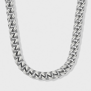 Cuban Link Chain (Silver) - 10mm